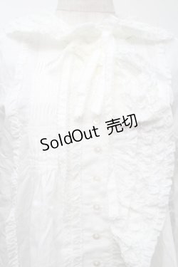 画像3: PINK HOUSE / うさぎの耳付きフードブラウス  白 S-25-09-24-007-LO-BL-HR-ZS