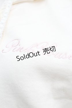 画像4: PINK HOUSE / アニバーサリーケーキプリントゼッケン付きパーカー  キナリ S-25-09-24-009-LO-TO-HR-ZS
