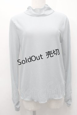 画像1: axes femme / シアーチェックインナー  サックス S-25-09-24-017-AX-TO-HR-ZS