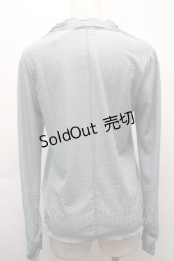 画像2: axes femme / シアーチェックインナー  サックス S-25-09-24-017-AX-TO-HR-ZS