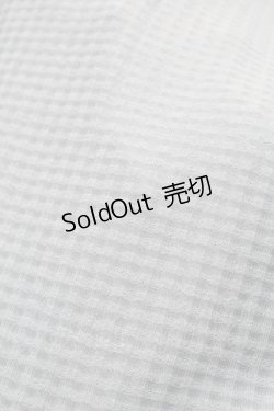 画像3: axes femme / シアーチェックインナー  サックス S-25-09-24-017-AX-TO-HR-ZS