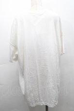 画像2: 【SALE】Ank Rouge / ゴシックプリントBigTe  白 S-25-09-24-003-CA-TS-HR-ZT051 (2)