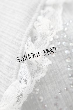 画像4: Ank Rouge / キラキラロゴドロストミニパーカー  グレー S-25-09-24-021-CA-TO-HR-ZS