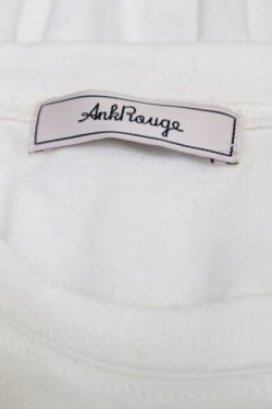画像3: Ank Rouge / ゴシックプリントBigTe  白 S-25-09-24-003-CA-TS-HR-ZT051