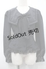 LAPIN AGILL / アルティーセーラーブラウス  黒 S-25-09-24-026-EL-BL-AS-ZS