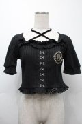 Ank Rouge / ゴシックテレコ  黒 S-25-09-24-027-CA-TO-HR-ZS