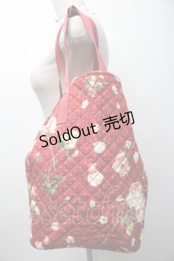 画像3: PINK HOUSE / ベリーローズ柄バケツバッグ  赤 S-25-09-25-029-LO-BG-AS-ZT501