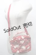 PINK HOUSE / ベリーローズ柄3WAYミニバッグ  赤 S-25-09-25-031-LO-BG-AS-ZS