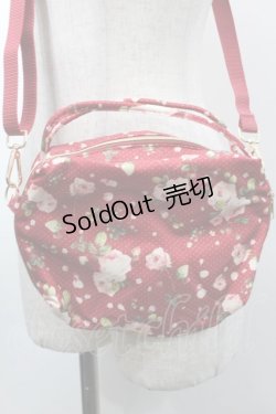 画像3: PINK HOUSE / ベリーローズ柄3WAYミニバッグ  赤 S-25-09-25-031-LO-BG-AS-ZS