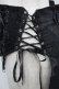 画像3: h.naoto Blood / プリントレースアップコルセット  黒 S-25-09-25-034-HN-SK-HR-ZS