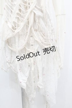 画像4: DARK RED  RUM / クラッシュレイヤードカットソー  キナリ S-25-09-25-038-HN-TO-HR-ZS