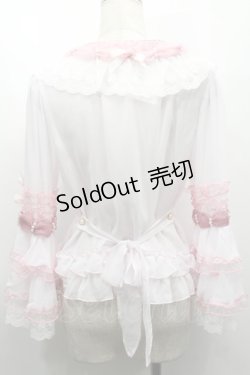 画像2: BABY,THE STARS SHINE BRIGHT / Cream Doll Princessブラウス  ピンク S-25-09-25-039-BA-BL-HR-ZS