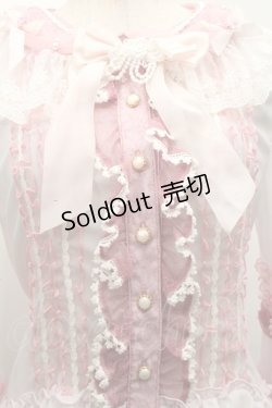 画像3: BABY,THE STARS SHINE BRIGHT / Cream Doll Princessブラウス  ピンク S-25-09-25-039-BA-BL-HR-ZS