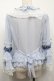 画像2: BABY,THE STARS SHINE BRIGHT / Cream Doll Princessブラウス  ブルー S-25-09-25-040-BA-BL-HR-ZS (2)