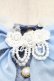 画像5: BABY,THE STARS SHINE BRIGHT / Cream Doll Princessブラウス  ブルー S-25-09-25-040-BA-BL-HR-ZS