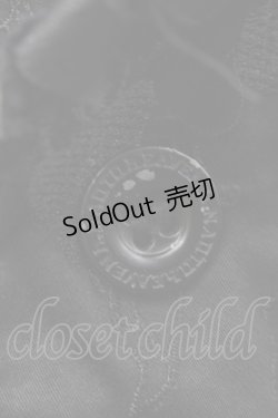 画像5: NAOTO SEVEN / 鱗レザーベスト  黒 S-25-09-25-042-HN-TO-HR-ZS