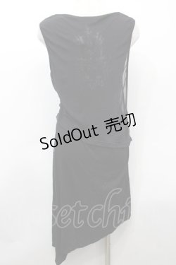 画像2: STEAM / チュール重ねノースリーブトップス  黒 S-25-09-25-043-HN-OP-HR-ZS