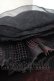 画像6: DARK RED  RUM / クラッシュデザインZIPカーディガン  黒 S-25-09-25-044-HN-TO-HR-ZS
