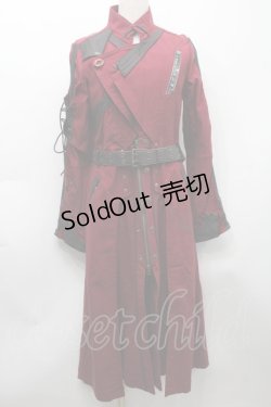 画像1: Ozz conte / キュウゾウロングジャケット  赤 S-25-09-25-045-OO-CO-HR-ZS