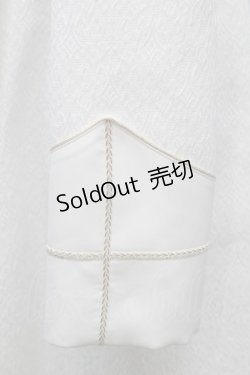 画像6: ALICE and the PIRATES / Athosノーカラージャケット  白 S-25-09-25-048-PA-JA-AS-ZS