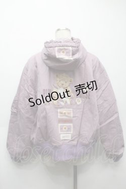 画像2: PINK HOUSE / 雛菊ロンド刺繍フードブルゾン  ラベンダー S-25-09-25-050-LO-CO-AS-ZS