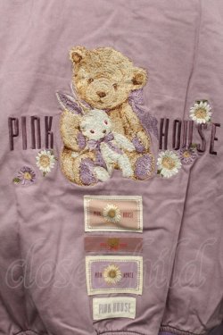 画像3: PINK HOUSE / 雛菊ロンド刺繍フードブルゾン  ラベンダー S-25-09-25-050-LO-CO-AS-ZS