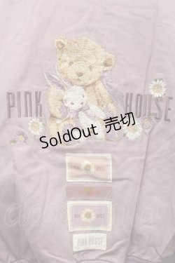 画像3: PINK HOUSE / 雛菊ロンド刺繍フードブルゾン  ラベンダー S-25-09-25-050-LO-CO-AS-ZS
