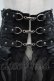 画像5: NAOTO SEVEN / 鱗レザーコルセットオーバースカート  黒 S-25-09-25-052-HN-JA-HR-ZS