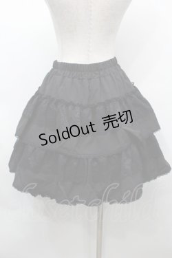 画像2: axes femme POETIQUE / フリルミニスカート  黒 S-25-09-25-055-AX-OP-HR-ZS