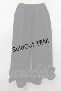 PINK HOUSE / フリル使いローンドロワーズ  黒 S-25-09-25-060-LO-PA-AS-ZS