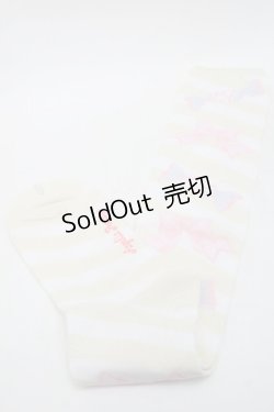 画像2: Angelic Pretty / キャンディボーダーオーバーニー  アイボリー S-25-09-25-009-AP-AC-HR-ZS