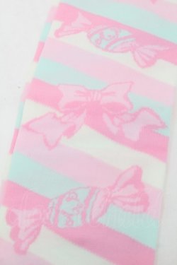 画像3: Angelic Pretty / キャンディボーダーオーバーニー  ピンクｘミント S-25-09-25-010-AP-AC-HR-ZS