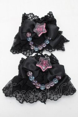 画像1: Angelic Pretty / ジュエリーカラーお袖とめ  黒 S-25-09-25-002-AP-ZA-HR-ZS