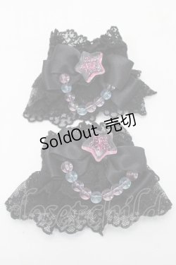 画像1: Angelic Pretty / ジュエリーカラーお袖とめ  黒 S-25-09-25-002-AP-ZA-HR-ZS