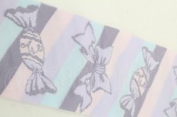 画像3: Angelic Pretty / キャンディボーダーオーバーニー  ラベンダーｘピンク S-25-09-25-014-AP-AC-HR-ZS