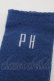 画像3: PINK HOUSE / PHロゴ入りソックス  ブルー S-25-09-25-019-LO-ZA-HR-ZS (3)
