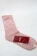 画像2: PINK HOUSE / Rambler Berry Lace柄ソックス  ピンク S-25-09-25-021-LO-ZA-HR-ZS (2)