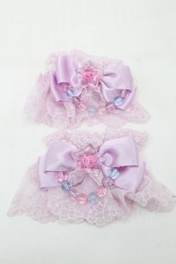 画像1: Angelic Pretty / ジュエリーカラーお袖とめ  ラベンダー S-25-09-25-003-AP-ZA-HR-ZS