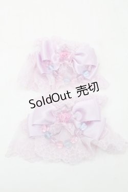 画像1: Angelic Pretty / ジュエリーカラーお袖とめ  ラベンダー S-25-09-25-003-AP-ZA-HR-ZS