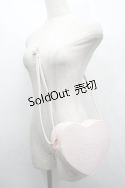 画像1: BABY,THE STARS SHINE BRIGHT / ノベルティ　ハートポシェット  ピンク S-25-09-25-024-BA-BG-HR-ZS