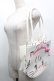 画像2: axes femme kawaii / ムースのおかおトートバッグ  白 S-25-09-25-025-AX-BG-AS-ZS (2)