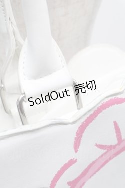 画像5: axes femme kawaii / ムースのおかおトートバッグ  白 S-25-09-25-025-AX-BG-AS-ZS