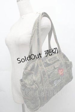 画像2: HYSTERIC GLAMOUR / 迷彩柄ハンドバッグ  カーキ S-25-09-25-026-PU-SK-HR-ZS