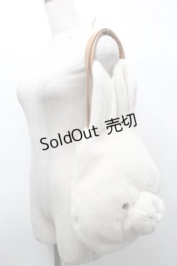 画像2: PINK HOUSE / クッキーラビッツ顔ぐるみバッグ  オフ S-25-09-25-028-LO-BG-AS-ZS