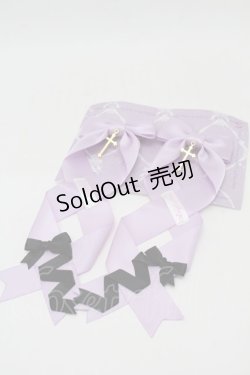 画像1: LOTUS ribbon / ツインリボンバレッタ  ラベンダー S-25-09-27-005-EL-AC-AS-ZS