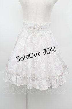 画像1: Rojita / 総レースビジュベルトスカート  ピンク S-25-09-27-057-LO-SK-AS-ZS