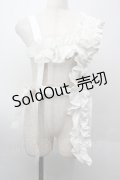 lilLilly / フリルハーネス  白 S-25-09-27-063-LO-BL-AS-ZS
