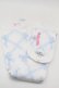 画像2: BABY,THE STARS SHINE BRIGHT / ストライプリボンレースアップ柄オーバーニーソックス  サックス S-25-09-27-018-BA-ZA-HR-ZS (2)