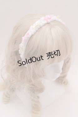 画像2: BABY,THE STARS SHINE BRIGHT / Cutie Whipped cream parfaitカチューシャ  ピンクｘイエロー S-25-09-27-019-BA-AC-HR-ZS