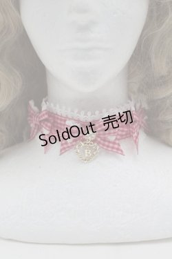 画像1: BABY,THE STARS SHINE BRIGHT / Flancesca Ribbonチョーカー  赤ｘピンク S-25-09-27-027-BA-ZA-HR-ZS